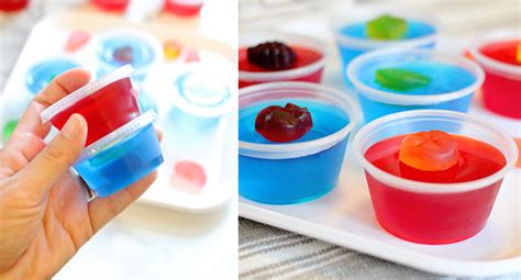 Uv Blue Raspberry Vodka Jello Shots - Raspberry