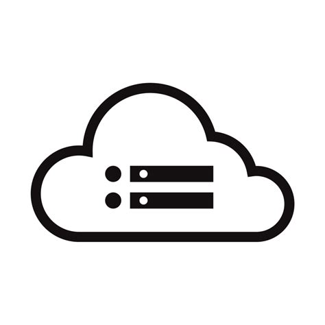 Transparent Cloud Server Icon 16314444 PNG