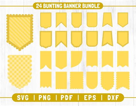 Bunting Template, Birthday Banner Template, Birthday Bunting, Party Bunting, Party Banner, Girls ...