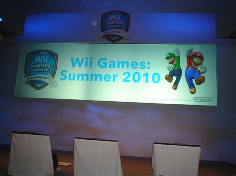 Wii Games: Summer 2010 Begins With Grand Ceremony