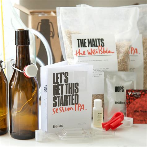 Craft Beer Brewing Kit By BrüBox | notonthehighstreet.com