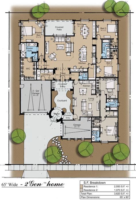 Multigenerational House Plans: Designing Your Dream Home - House Plans