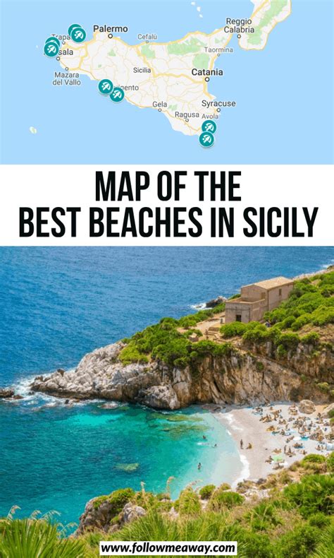 12 Beautiful Beaches In Sicily + Map To Find Them | Sicily travel ...