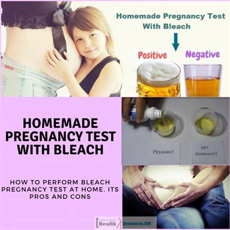 How To Perform Bleach Pregnancy Test At Home : Its Pros And Cons