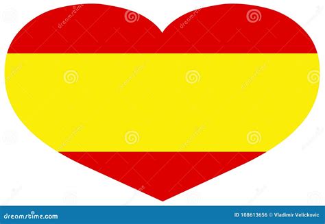 Spain Flag - Country on the Iberian Peninsula in Europe Stock Vector ...