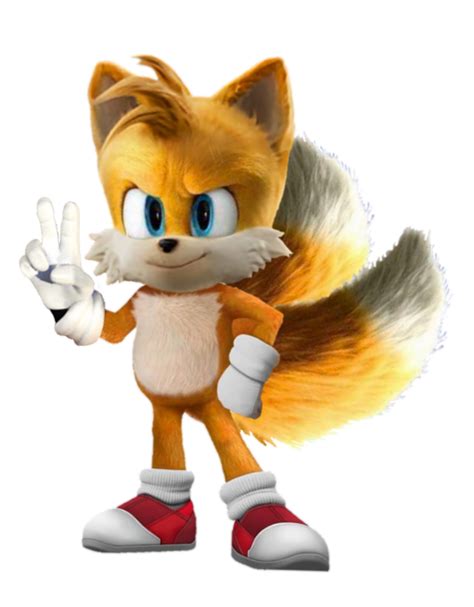 Sonic Movie 2 - Miles Tails pose 2 | Sonic birthday parties, Hedgehog ...