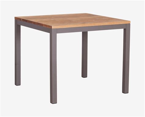 Scandinavian Designs - Our rustic chic Sila square dining table features an FSC reclaimed teak ...