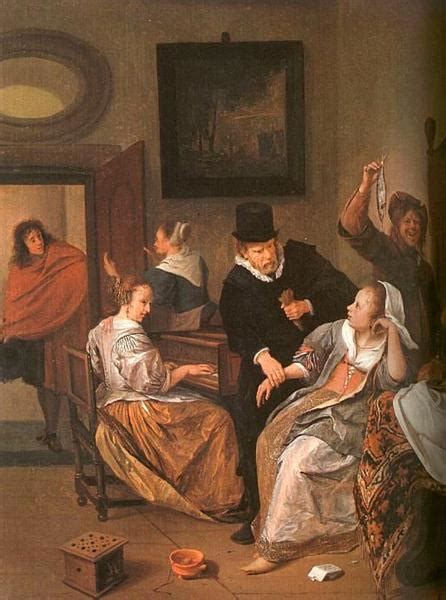 Doctor's Visit, 1663 - 1665 - Jan Steen - WikiArt.org