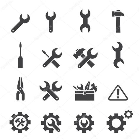 Tool icon set Stock Vector Image by ©jacartoon #60565415