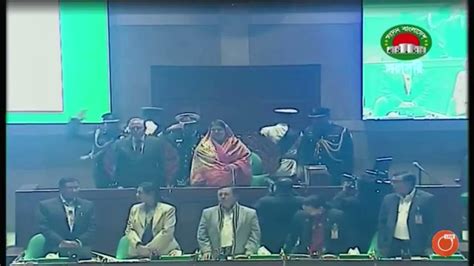 National Anthem of Bangladesh performed in the National Parliament - YouTube