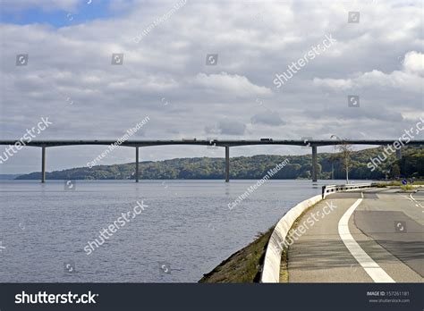 Vejle Fjord Bridge Stock Photo 157261181 : Shutterstock