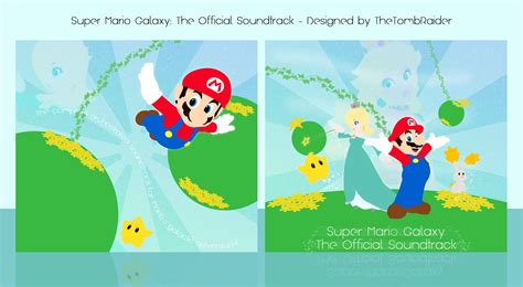 Viewing full size Super Mario Galaxy: The Official Soundtrack box cover