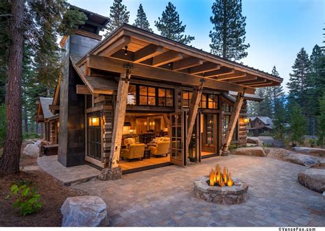 Mountain home featuring stunning reclaimed wood exterior built by NSM ...