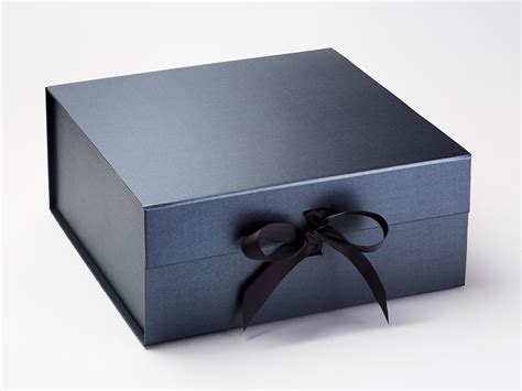 Pewter XL Deep Wholesale Luxury Gift Boxes and Hampers - FoldaBox USA