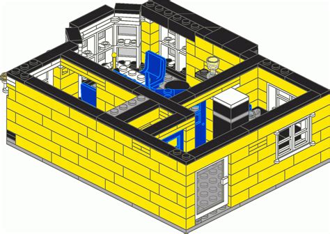 Victorian House (Yellow) downloadable LEGO building instructions ...