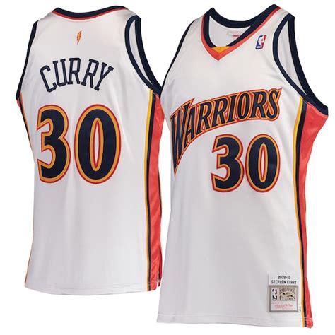 Stephen Curry Golden State Warriors Mitchell & Ness Hardwood Classics ...