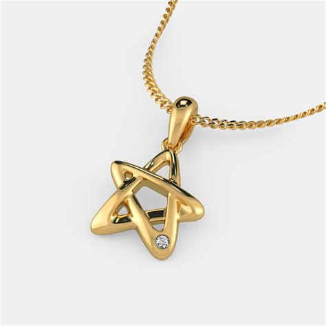 The 5 Point Star Pendant | BlueStone.com