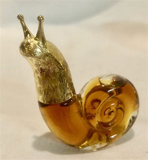 Vintage Avon Perfume Bottles- Seal & Snail