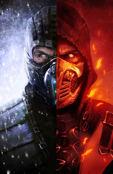 Scorpion And Sub Zero Mortal Kombat Poster Hd Wallpaper Wallpaper Flare | The Best Porn Website