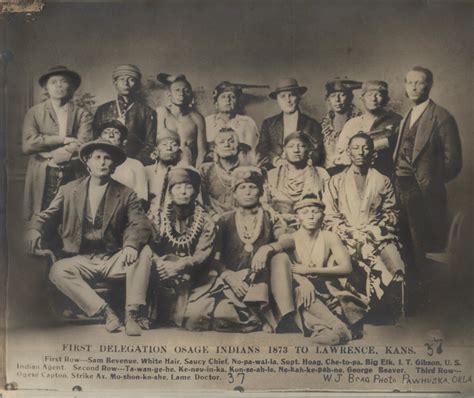 Osage Indian Delegation - The Gateway to Oklahoma History