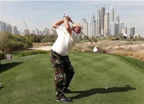 John Daly, mid-swing in Dubai [PIC] : r/golf