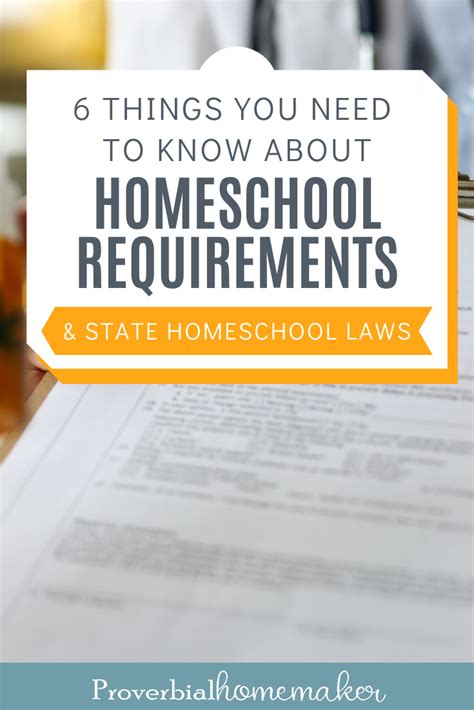 6 Things You Need to Know About Homeschool Requirements and Laws