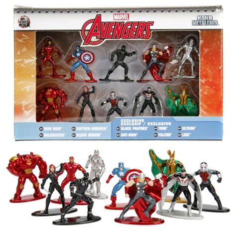 Marvel Nano Metalfigs Die-Cast Metal Mini-Figures 10-Pack