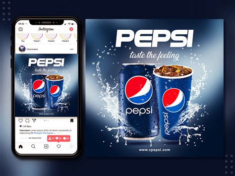 Social Media Design | Pepsi Ads | Banner on Behance