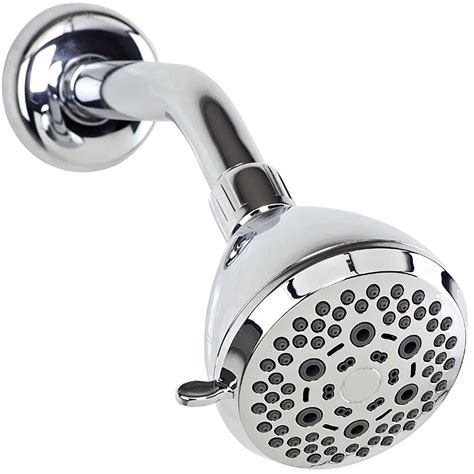 Bath Bliss 6-Function Fixed Shower Head, Chrome - Walmart.com