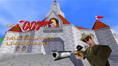 GoldenEye 007 N64 - Multiplayer Splitscreen Livestream #2 (Custom levels) - YouTube