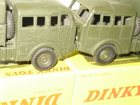 DINKY TOYS berliet 6X6 militaire n4 jantes creuses, 80D, bache tole c ...