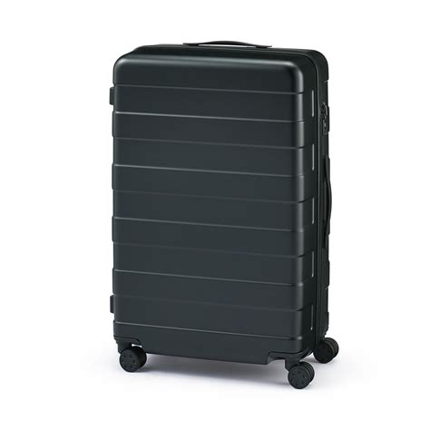 Free adjustable handle Hard carry-on suitcase (75L) | MUJI