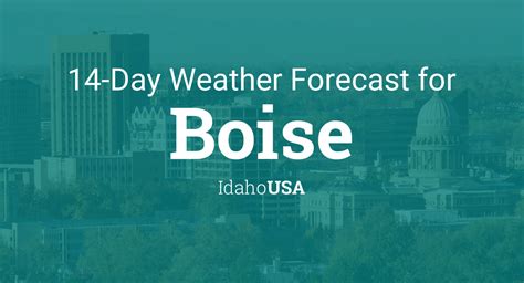 Boise, Idaho, USA 14 day weather forecast