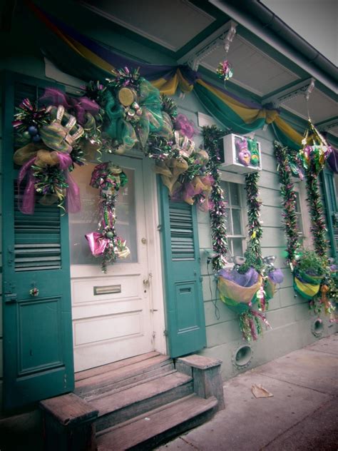 Cute Mardi Gras Decorations for Your Front Door | Doors of Elegance