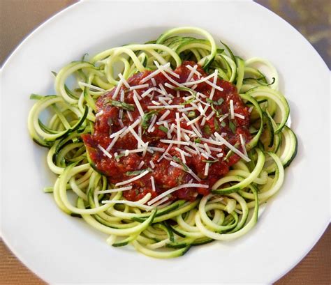 Zucchini Noodles with Basil Marinara | Cooking Mamas