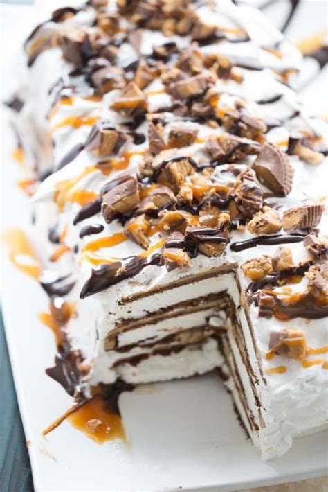 Reese's Ice Cream Cake Recipe - Lemons for Lulu