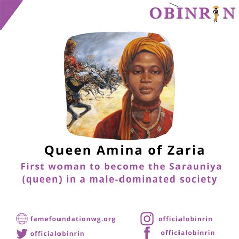 Queen Amina:The great warrior – FAME Foundation