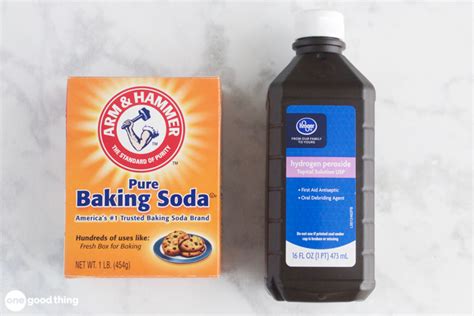 Baking Soda And Hydrogen Peroxide For Cleaning