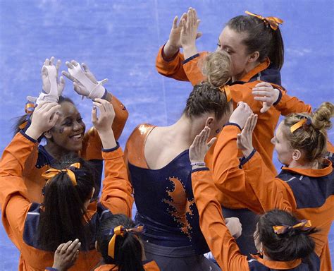 Auburn gymnastics follows up record home performance with record on the ...