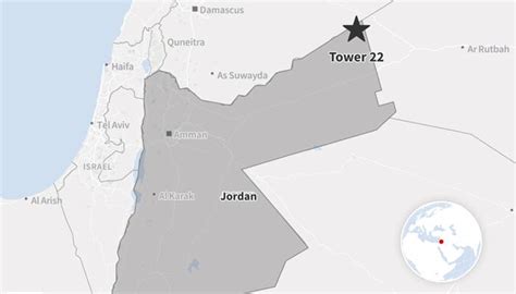 What is Jordan's Tower 22 where drone strike killed 3 US troops?