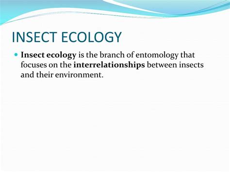 PPT - INSECT ECOLOGY PowerPoint Presentation, free download - ID:2408373