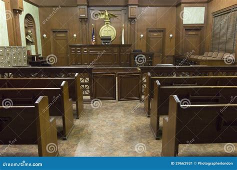 Courtroom Seating Stock Image - Image: 29662931