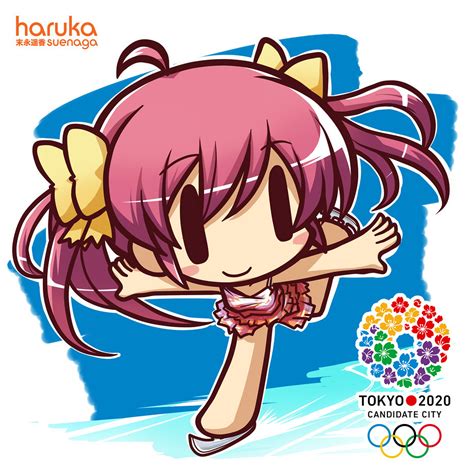 Tokyo Olympics 2020 | Our mascot character Haruka Suenaga pa… | Flickr