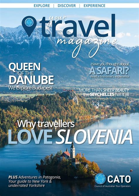 Travel Magazine Cover Ideas