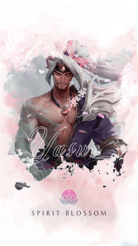 Yasuo Spirit Blossom Wallpaper by sthe-cute on DeviantArt