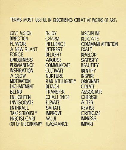 How Do You Describe Art In Words