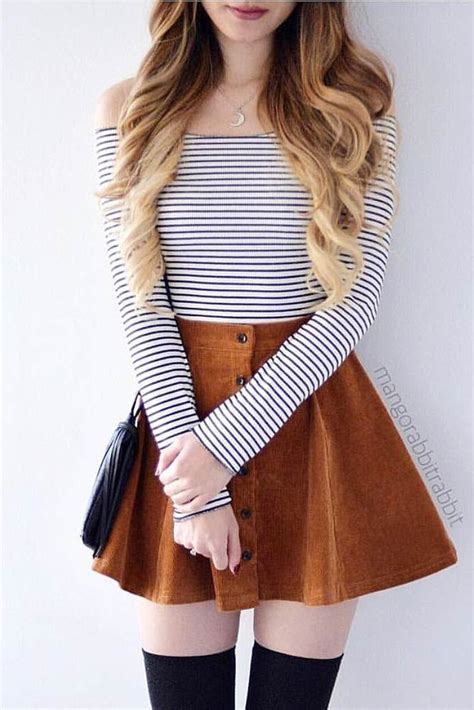 39 Super Cute Outfits For School For Girls To Wear This Fall | Trendy summer outfits, Cute ...