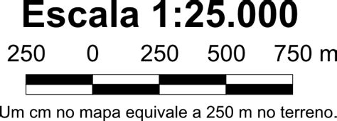 Mapa Com Escala Numerica