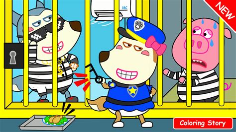 Wolfoo Rich Jail vs Piggy Poor Jail by uwuaoa on DeviantArt