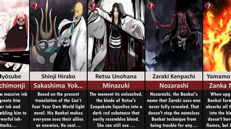 Top Strongest Bankai in Bleach Ranked - YouTube